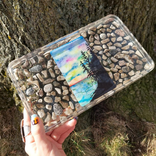 Great Lakes Resin and Stone Large Tray
