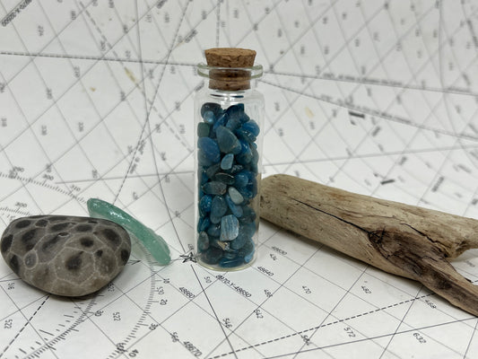 Apatite Crystal Vial