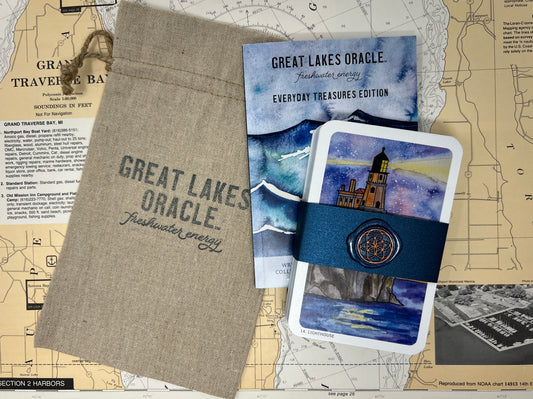 Eco-Friendly Great Lakes Oracle™ Everyday Treasures Edition – Linen Bag