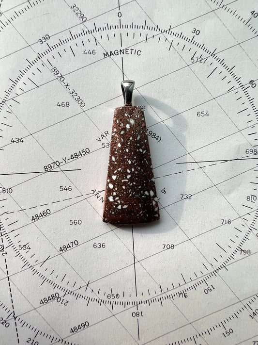 Michigan Firebrick Necklace