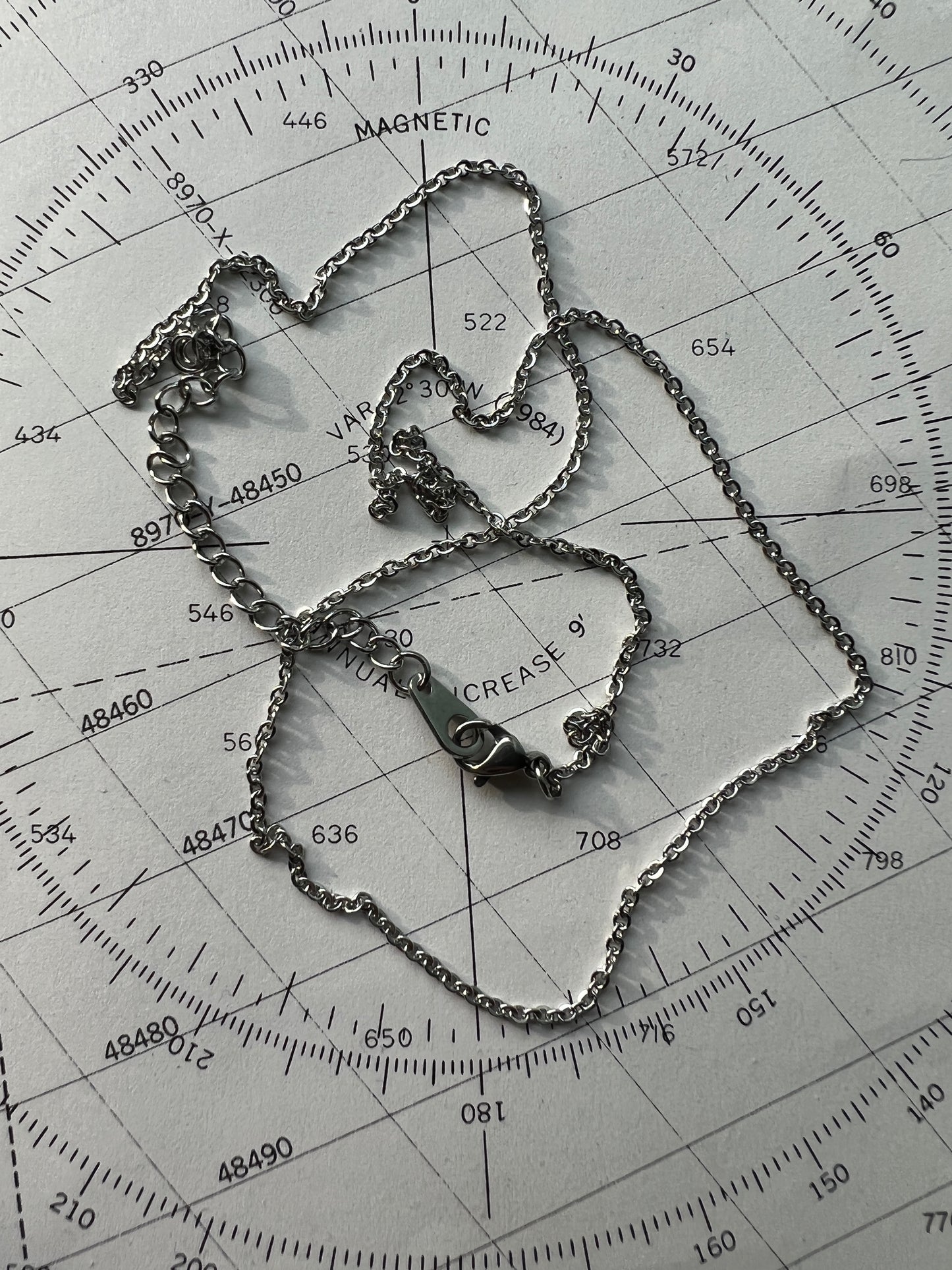 Michigan Firebrick Big Triangle Necklace