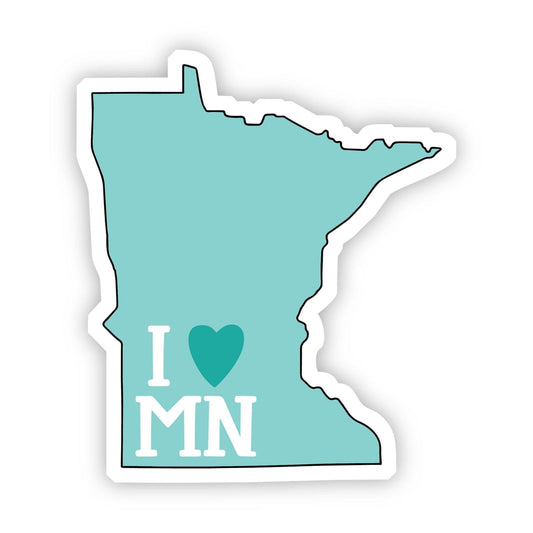 I LOVE Minnesota Sticker